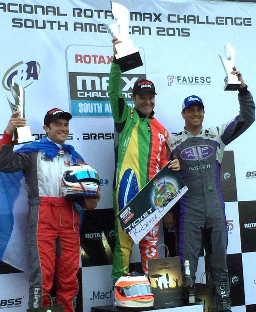 Pódio do Rotax Max Challenge