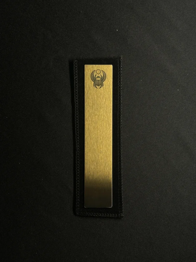 Marcador de Página em Aço Inox Dourado