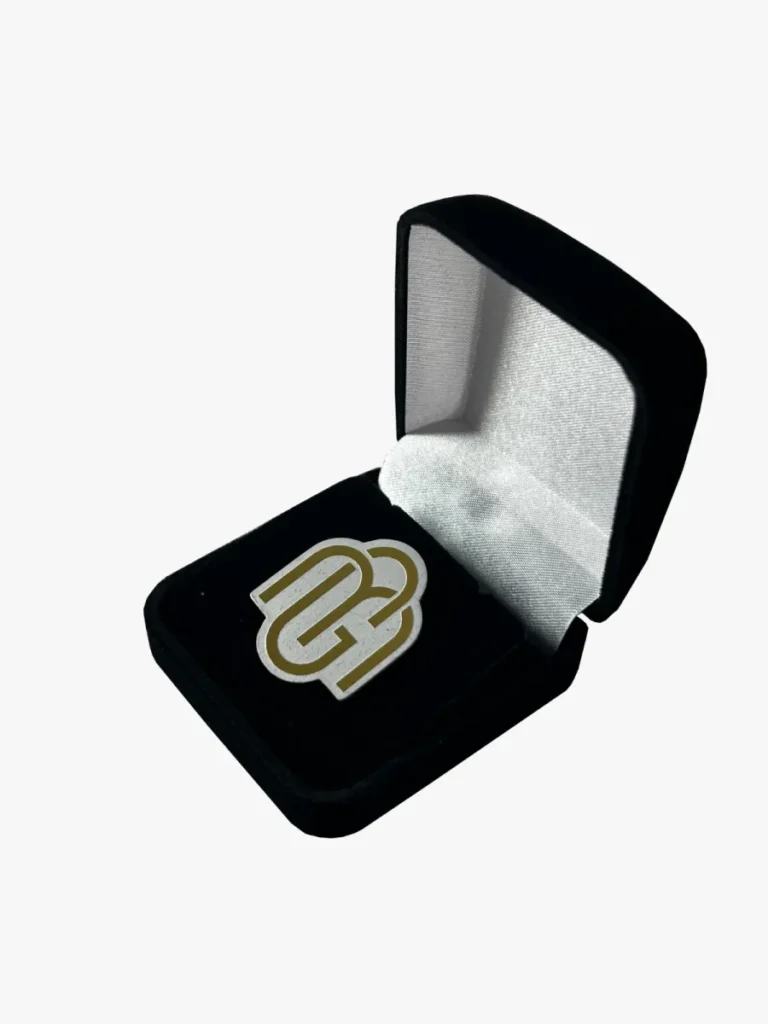 Botton em Aço Inox Dourado