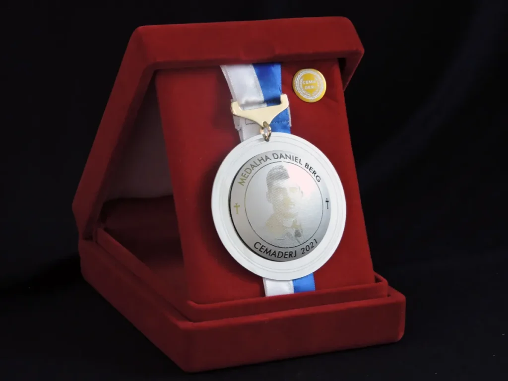 Medalha em Aço Inox