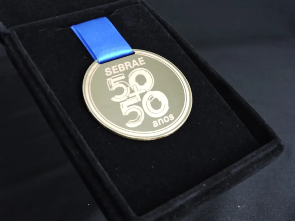 Medalha em Aço Inox