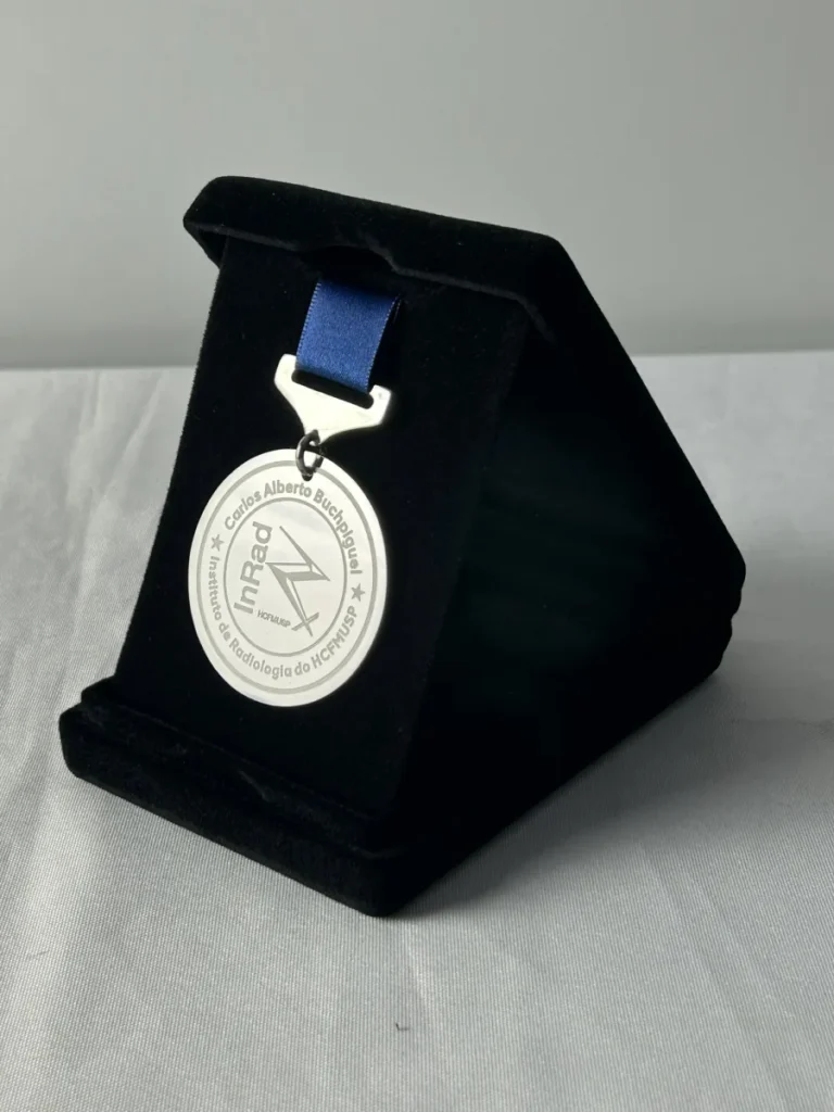 Medalha em Aço Inox