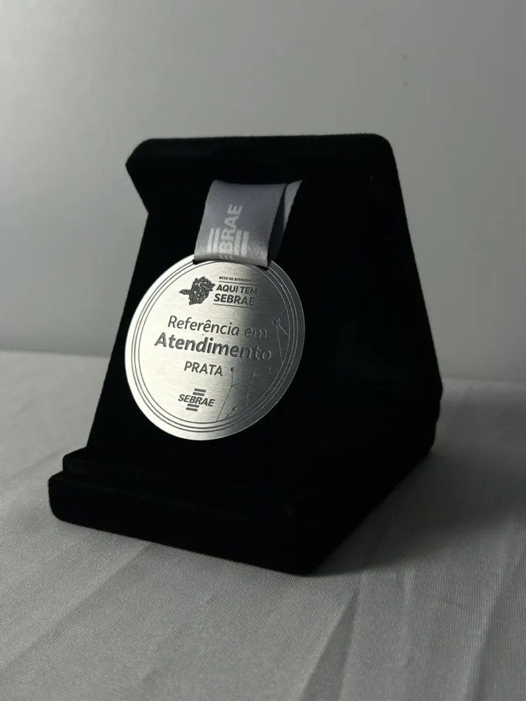 Medalha em Aço Inox
