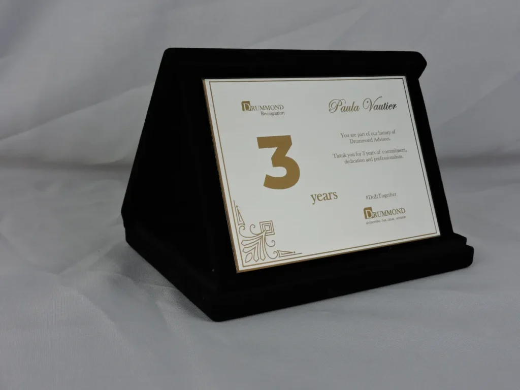 Placa de Homenagem