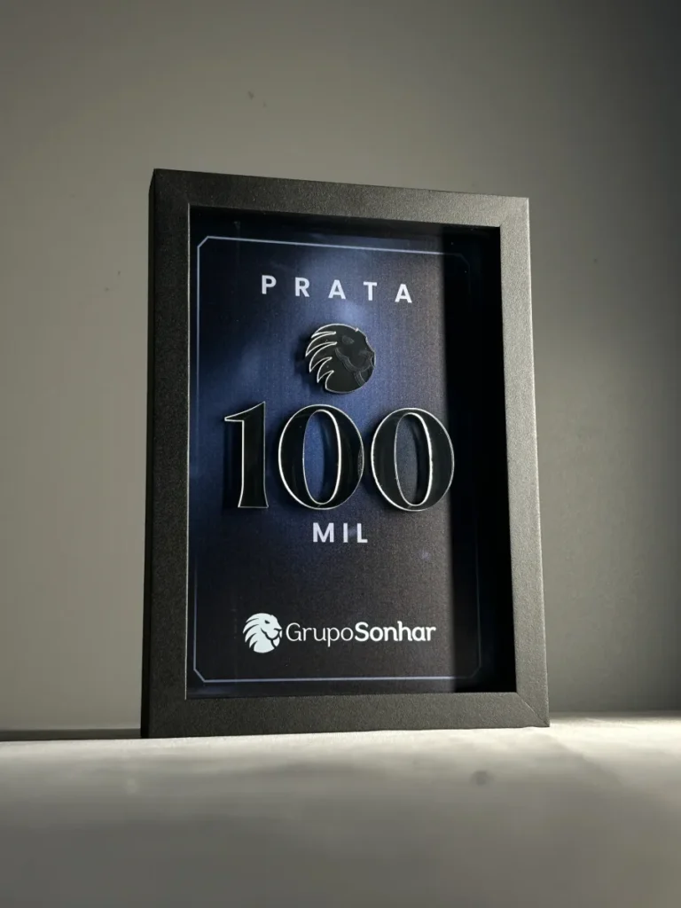 Placa de Premiação