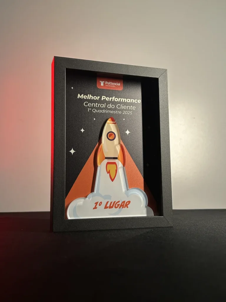 Placa de Premiação