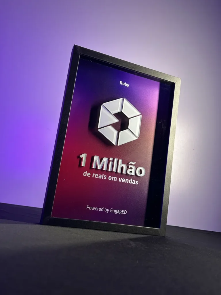 Placa de Premiação