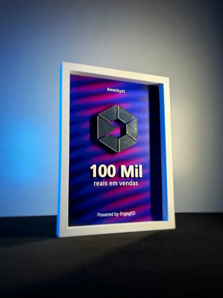 Placa de Premiação