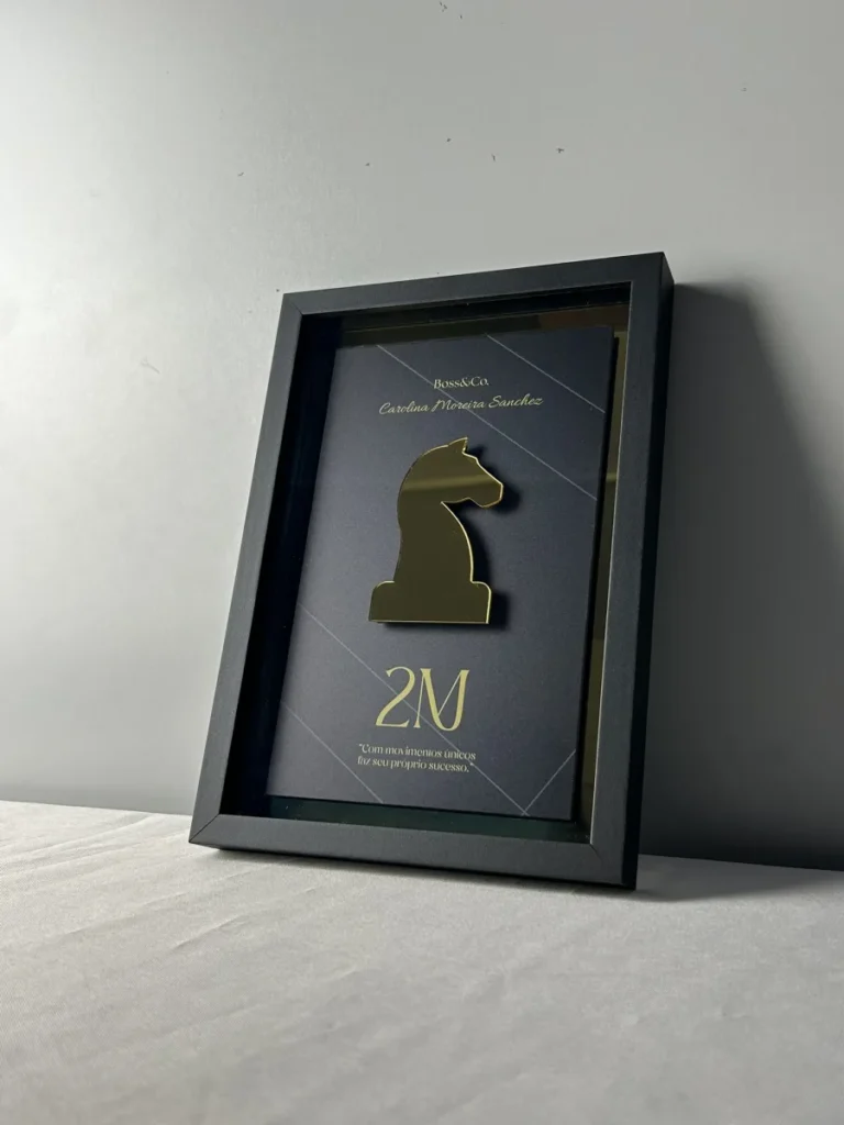 Placa de Premiação