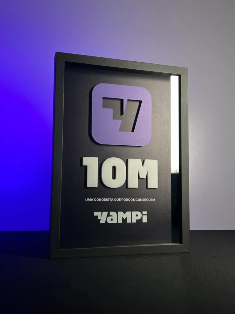 Placa de Premiação