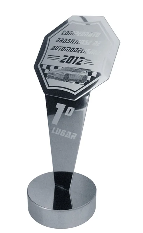 Troféu em Aço Inox