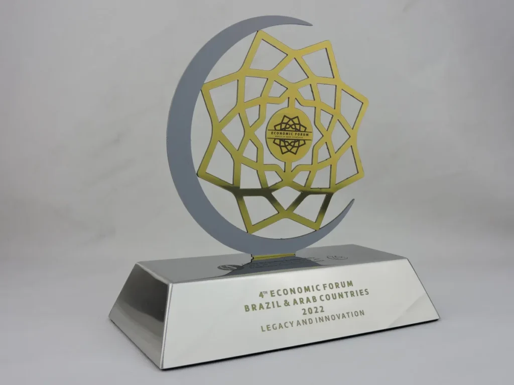 Troféu em Aço Inox