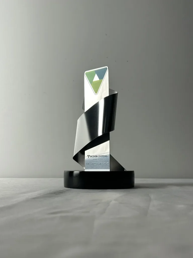 Troféu em Aço Inox
