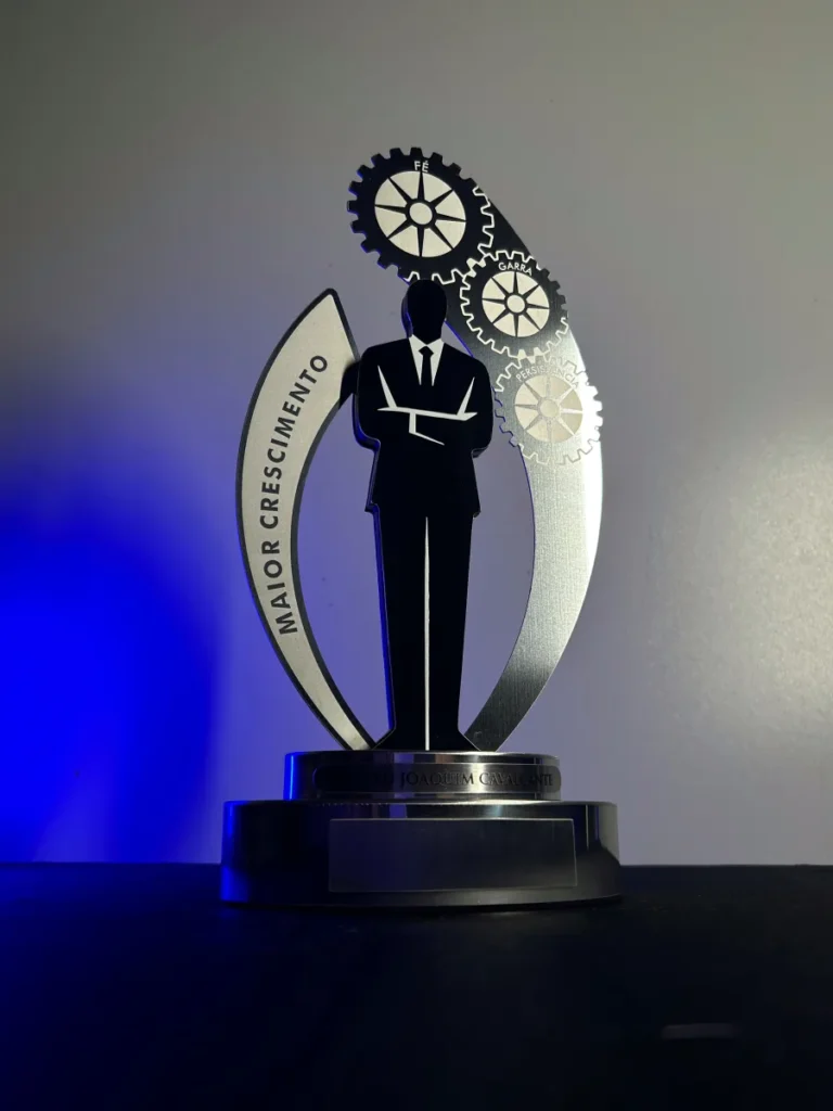 Troféu em Aço Inox