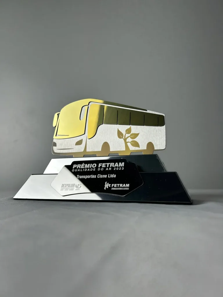 Troféu em Aço Inox
