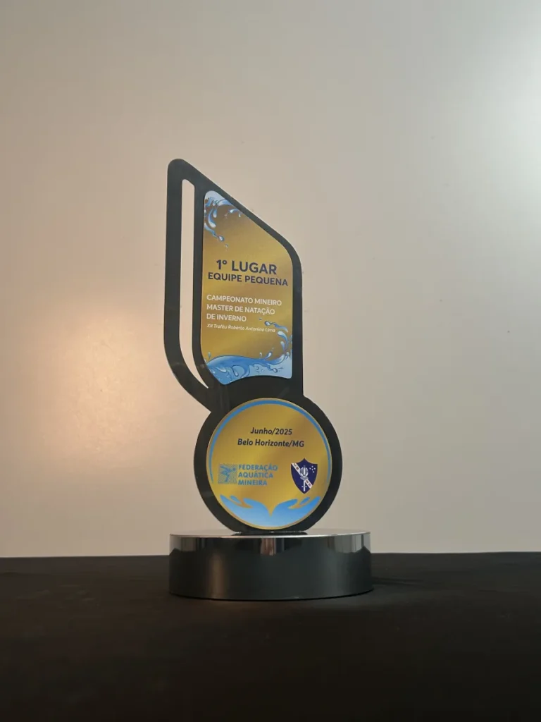 Troféu em Aço Inox