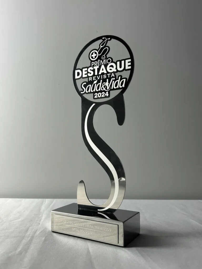Troféu em Aço Inox