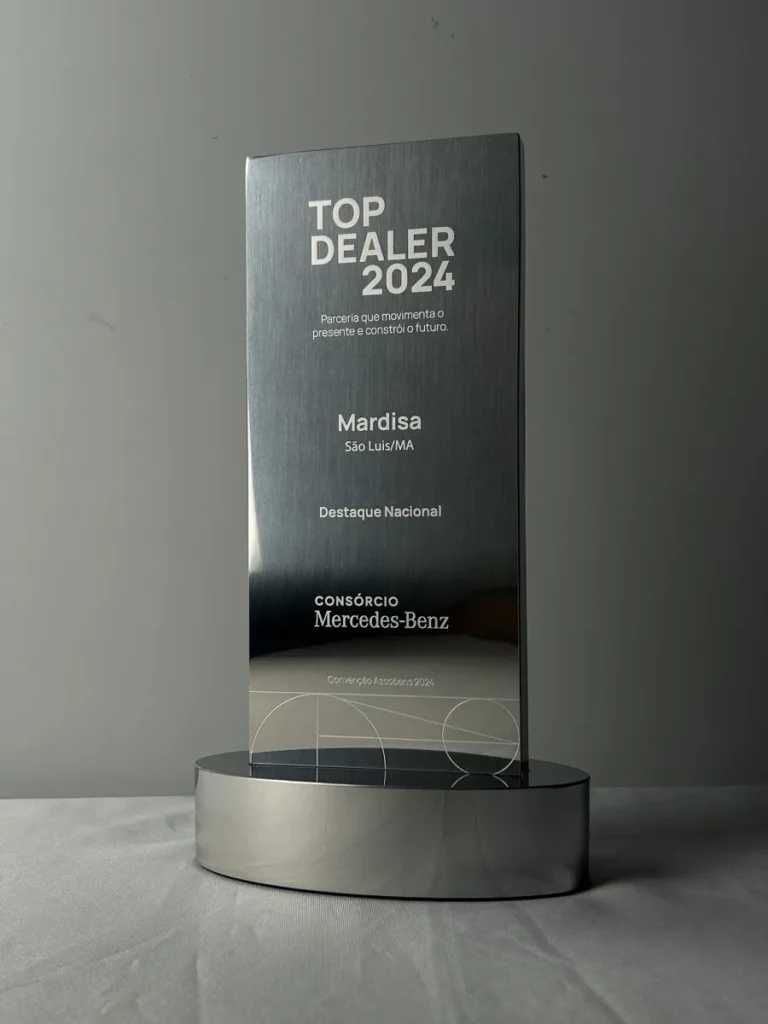 Troféu em Aço Inox
