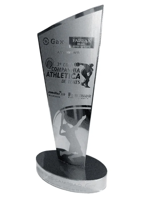 Troféu em Aço Inox