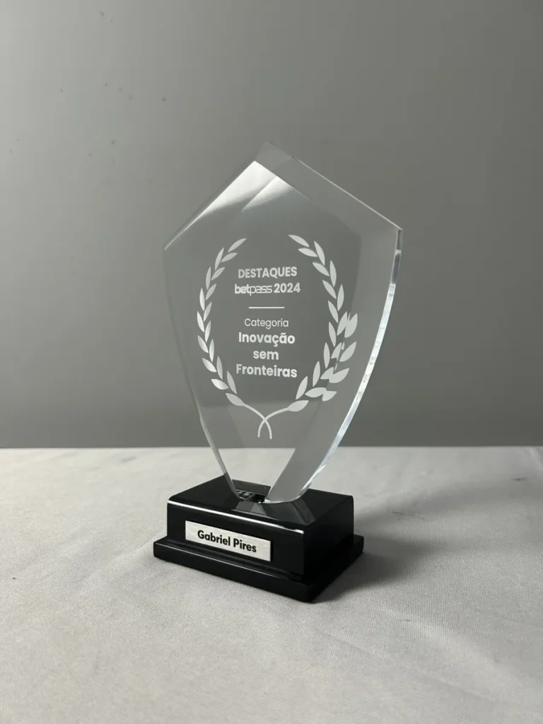 Troféu em Acrílico