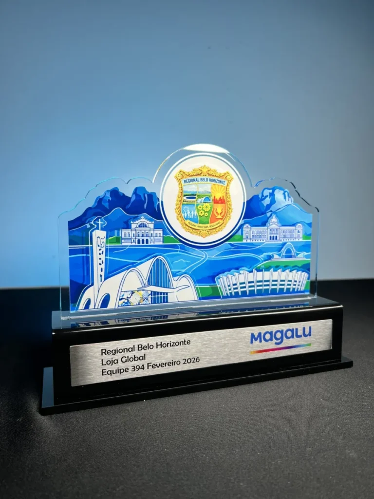 Troféu em Acrílico