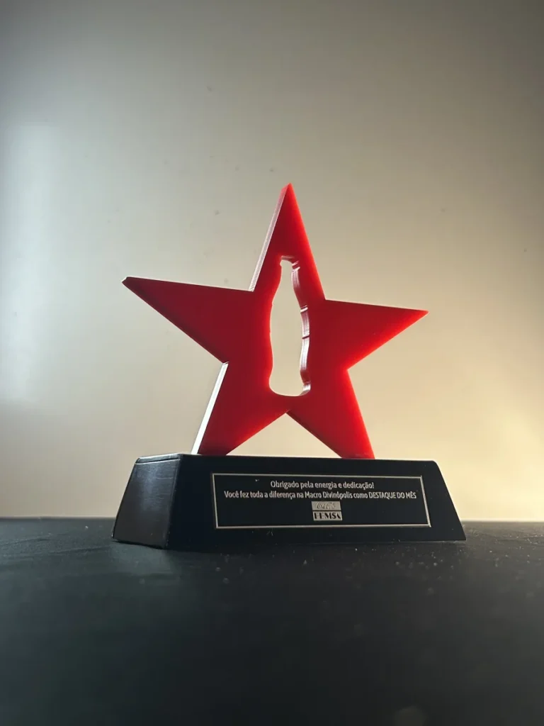 Troféu em Acrílico