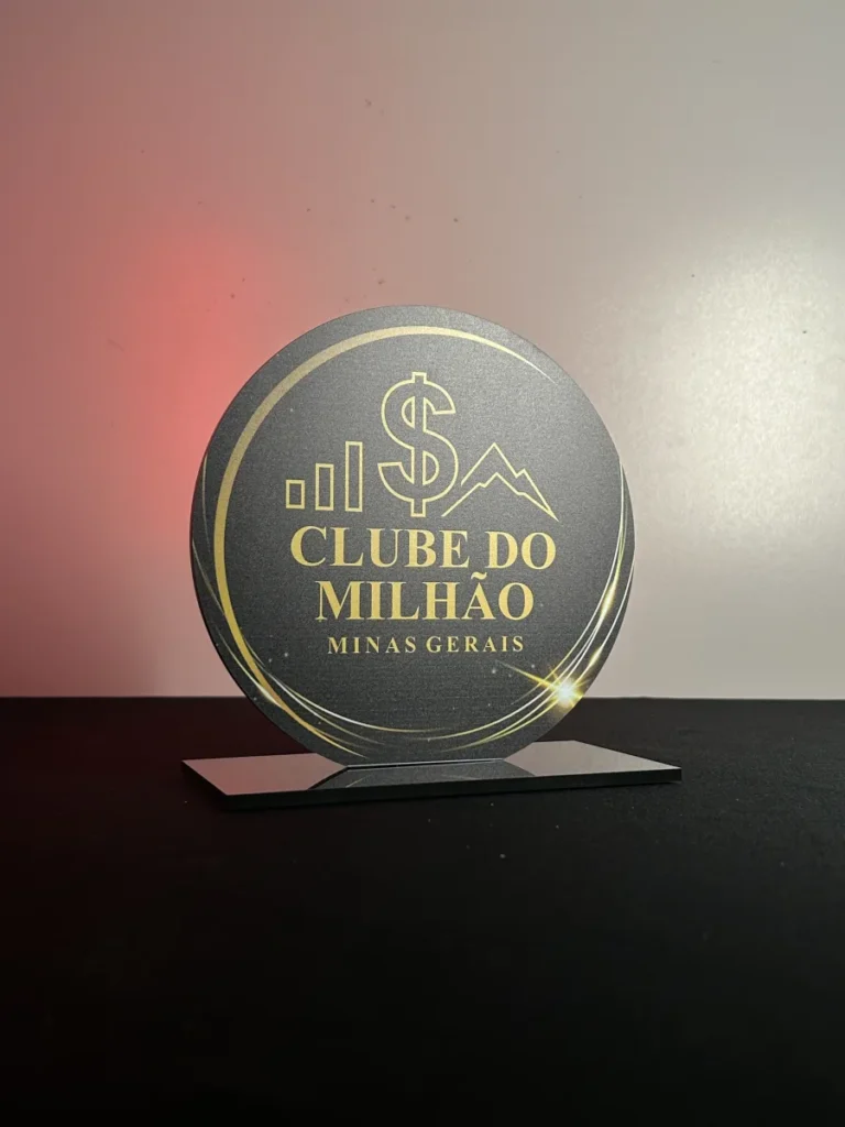 Troféu em Acrílico