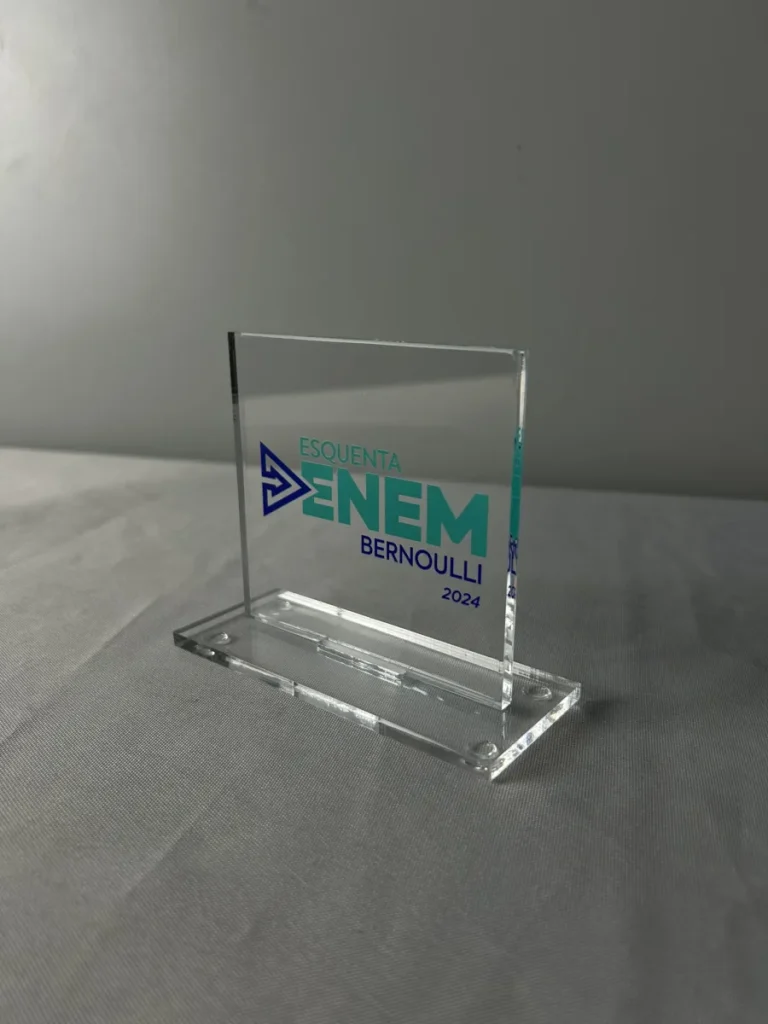 Troféu em Acrílico
