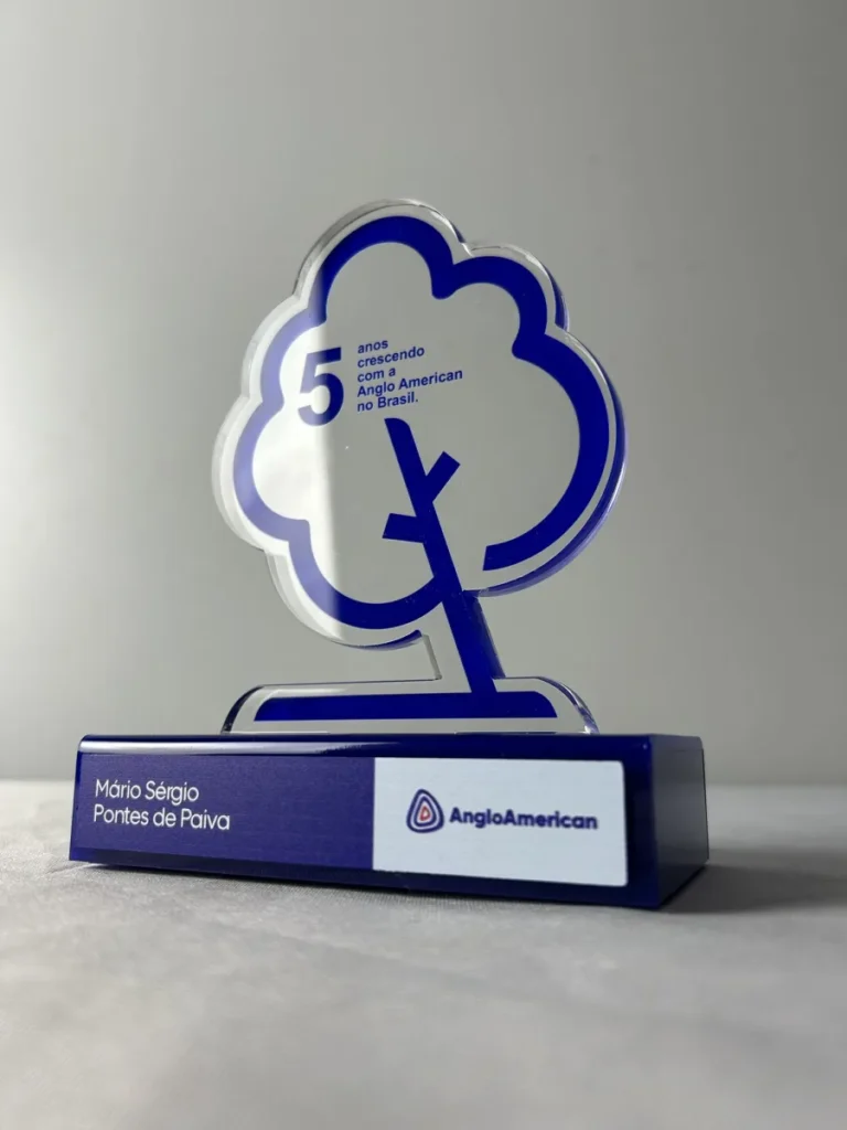 Troféu em Acrílico