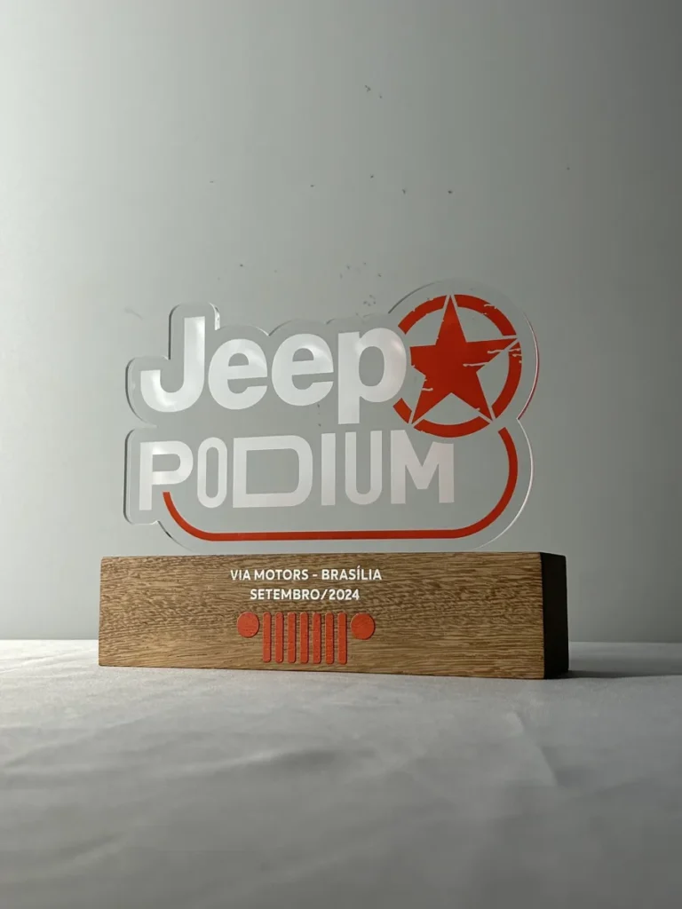 Troféu em Acrílico