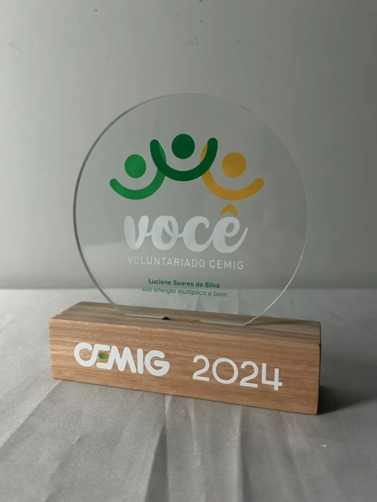 Troféu em Acrílico