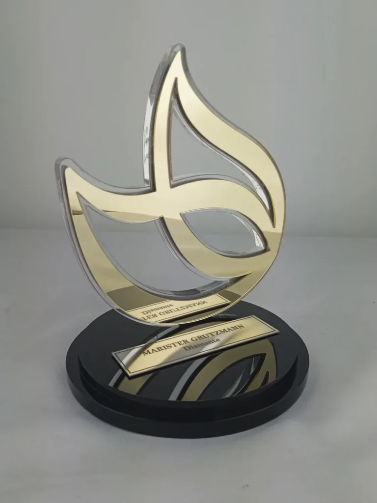 Troféu em Acrílico