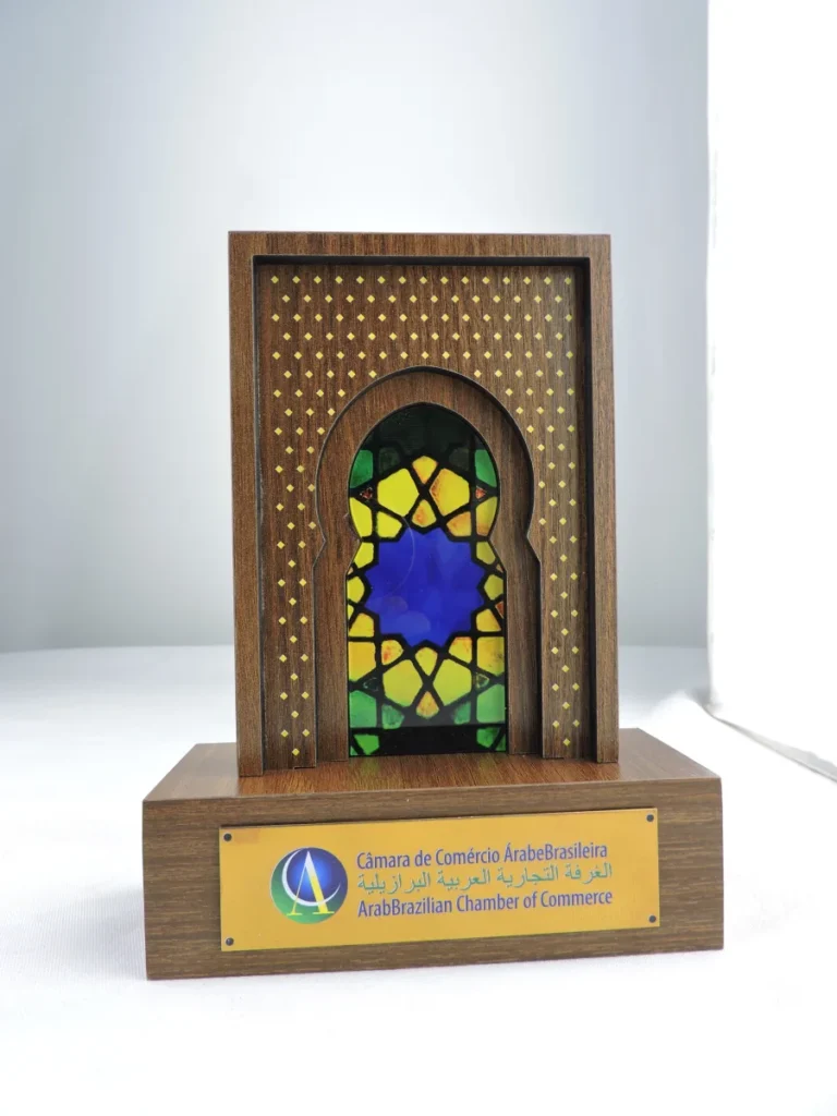 Troféu em Madeira