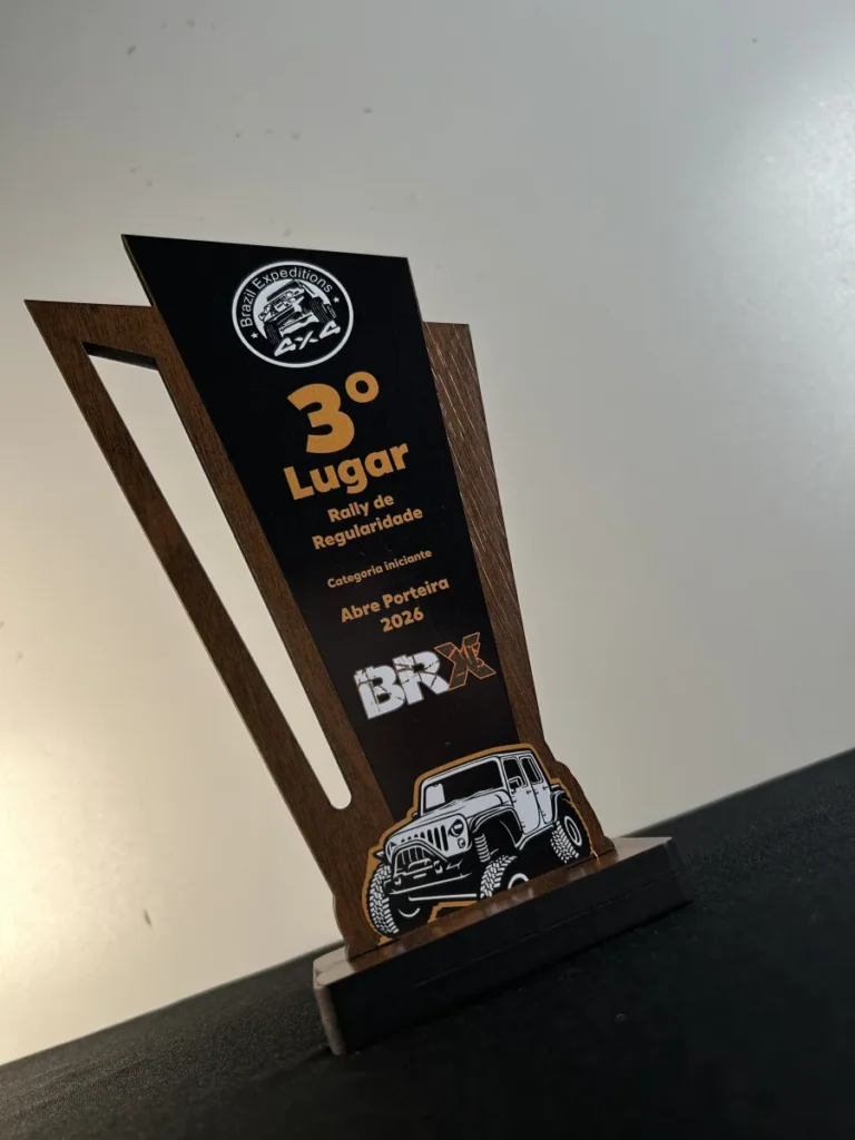 Troféu em Madeira