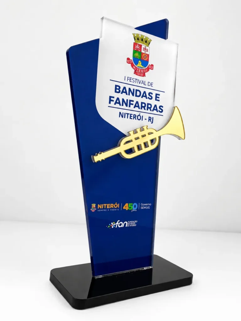 Troféu em Acrílico