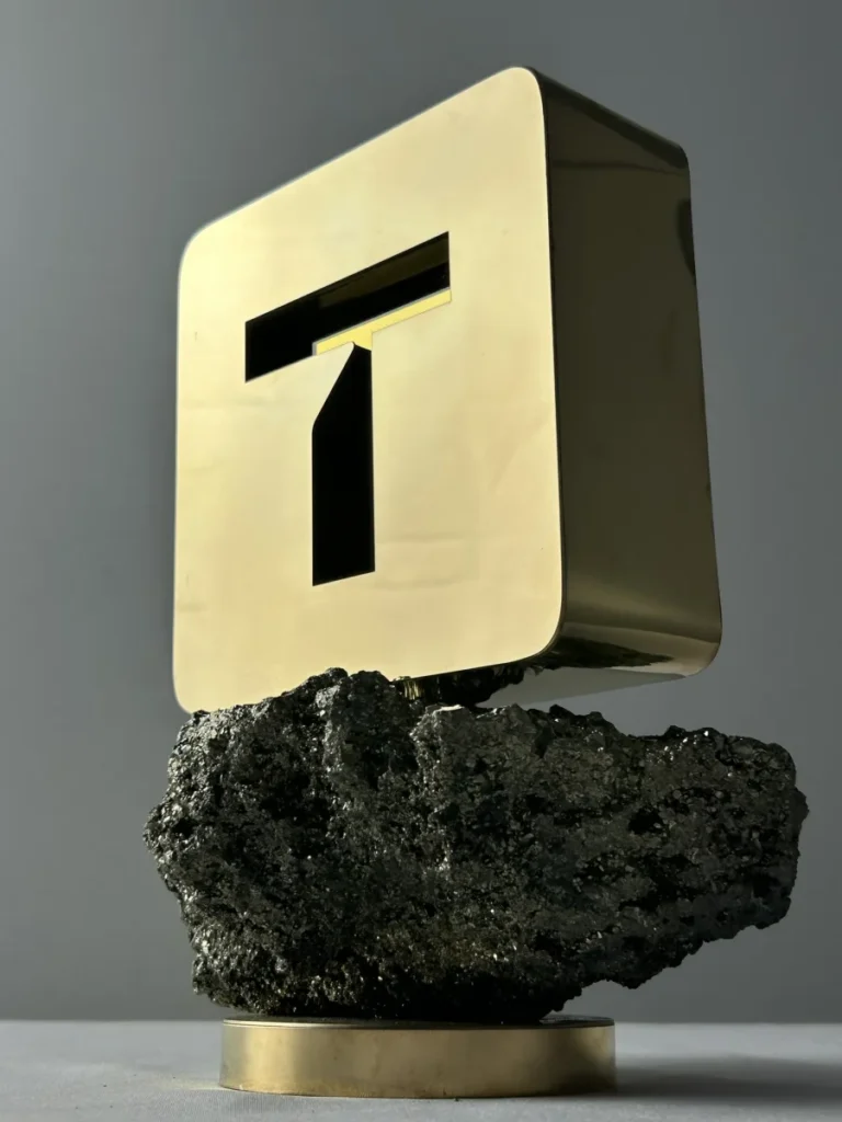Troféu Banhado a Ouro