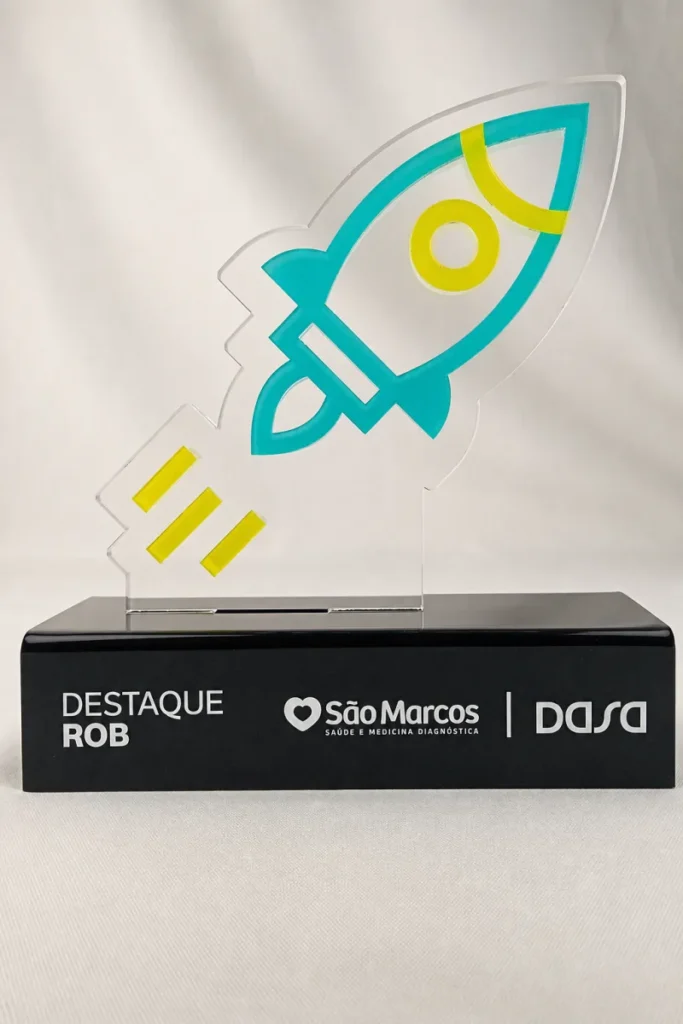Troféu em Acrílico